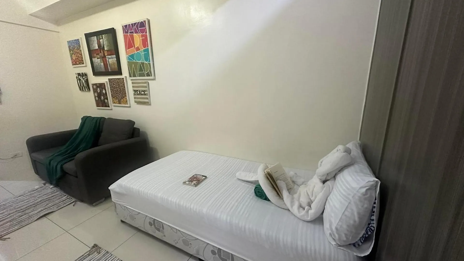 Lejlighed på 16 m² i Malate med 1 værelse og 1 private badeværelser Manila Lejlighedshotel